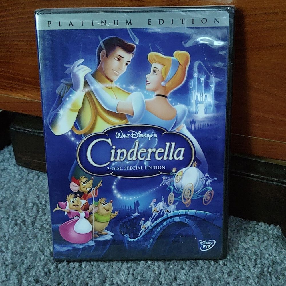 Disney Cinderella 2 disc platinum Edition  NEW Sealed 2005 Release